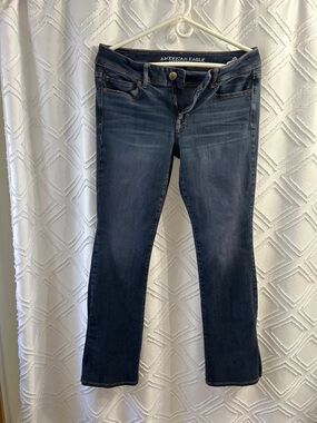 American Eagle Outfitters Women’s Dark Blue Boot Cut Jeans
